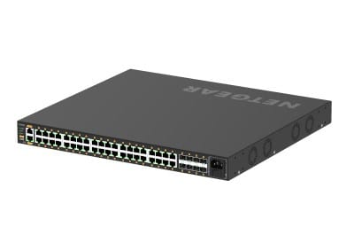 ⁨NETGEAR GSM4248PX-100EUS network switch Managed L2/L3/L4 Gigabit Ethernet (10/100/1000) Power over Ethernet (PoE) Black⁩ at Wasserman.eu