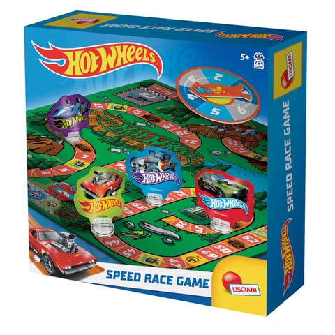 ⁨LISCIANI HOT WHEELS SPEED RACE GAME⁩ w sklepie Wasserman.eu