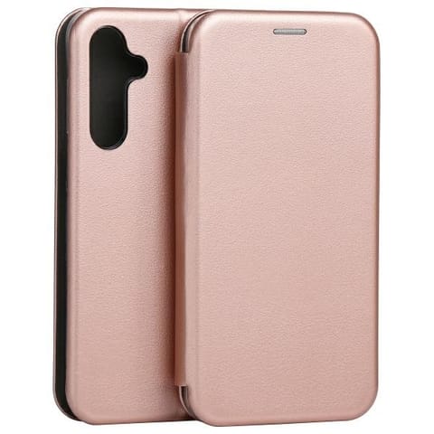 ⁨Beline Etui Book Magnetic Samsung M35 różowo-złoty/rose gold⁩ w sklepie Wasserman.eu