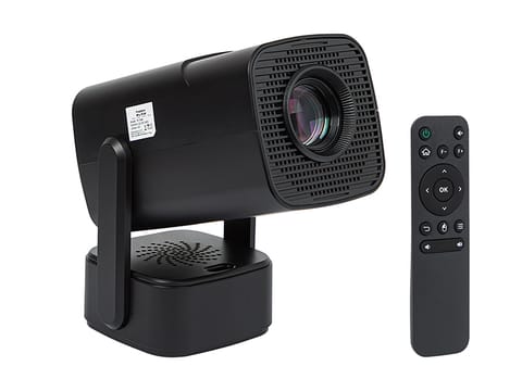 ⁨Projektor przenośny BLOW AndroidTV HD Cinema SOUND +etui BLACK⁩ w sklepie Wasserman.eu