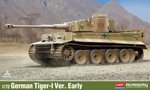 ⁨Plastic model Tank Tiger 1 Ver. Early 1/72⁩ at Wasserman.eu