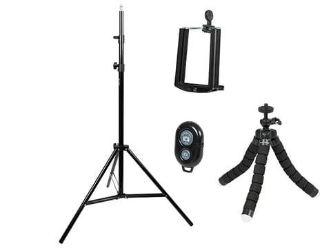 ⁨79-194# Tripod blow statyw do telefonu z uchwytem bs18⁩ w sklepie Wasserman.eu