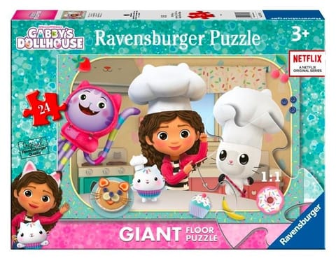 ⁨Puzzle 24 elementów Gigant Koci Domek Gabi⁩ w sklepie Wasserman.eu