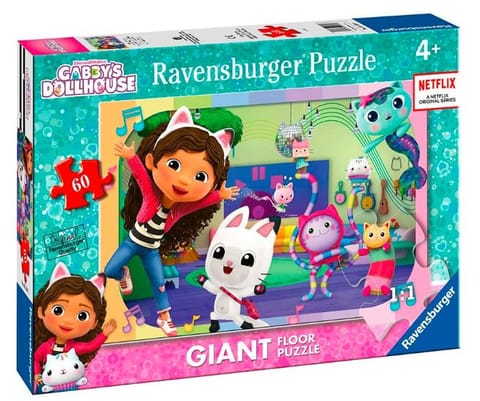 ⁨Puzzle 60 elementów Gigant Koci Domek Gabi⁩ w sklepie Wasserman.eu