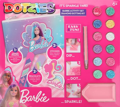 ⁨Diamond Embroidery Diamond Dotz Barbie Set Pictures, Stickers, Bracelets DTZ10011 Diamond Mosaic⁩ at Wasserman.eu