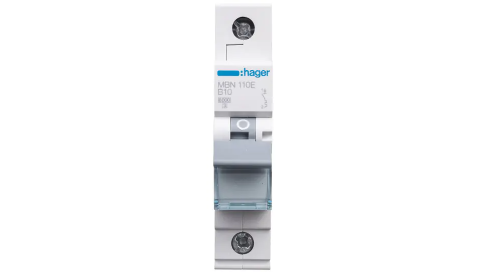 ⁨Wyłącznik nadprądowy 1P B 10A 6kA AC MBN110E⁩ w sklepie Wasserman.eu