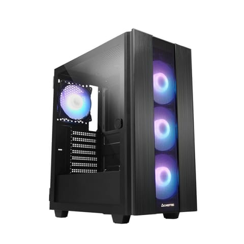 PC case GS-02B-OP Hunter 2 Midi Tower 4xRGB USB at Wasserman.eu
