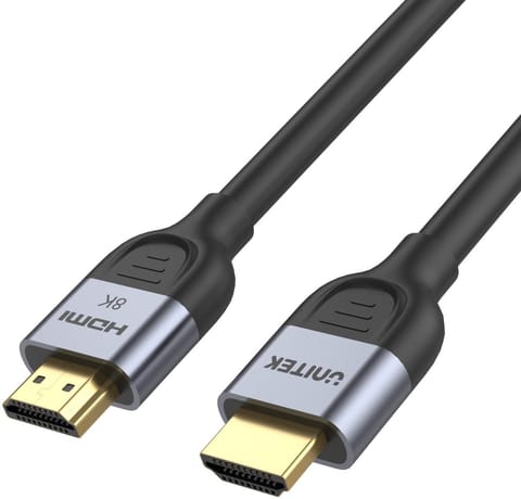 ⁨Unitek Kabel HDMI 2.1 8K 60Hz, czarny, 2m⁩ w sklepie Wasserman.eu