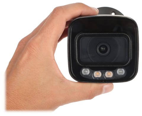 ⁨KAMERA IP IPC-HFW2849T-AS-IL-0360B-BLACK WizSense - 8.3 Mpx 4K UHD 3.6 mm DAHUA⁩ w sklepie Wasserman.eu