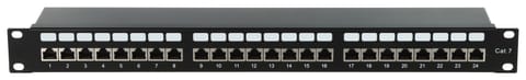 ⁨PATCH PANEL RJ-45 PP-24/RJ7-C/FTP-S⁩ w sklepie Wasserman.eu