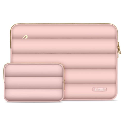 ⁨Etui LAPTOP 13" - 14" Tech-Protect Puffy Dusty Rose⁩ w sklepie Wasserman.eu