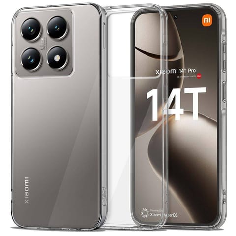 ⁨Etui XIAOMI 14T PRO Tech-Protect Flexair Hybrid Clear transparentne⁩ w sklepie Wasserman.eu