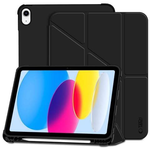 ⁨Etui APPLE IPAD 10.9 (10GEN) Tech-Protect Sc Pen Origami czarne⁩ w sklepie Wasserman.eu