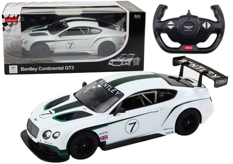 ⁨Auto Sportowe RC 1:14 Bentley Continental GT3 Biały⁩ w sklepie Wasserman.eu