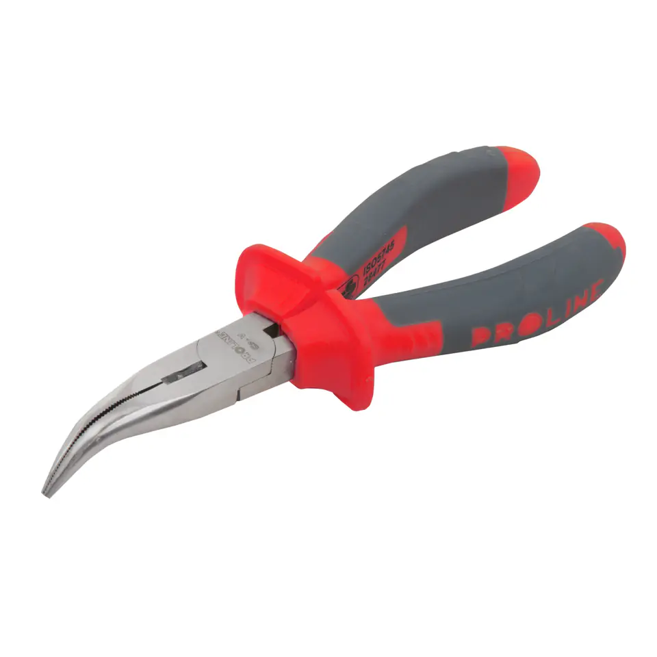 ⁨Pliers semicircular bent cv, 200mm, professional, proline⁩ at Wasserman.eu