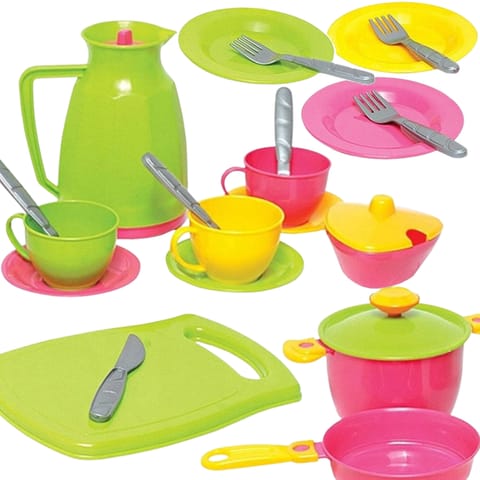 ⁨Kitchen set CUPS jug POTS CUTLERY⁩ at Wasserman.eu