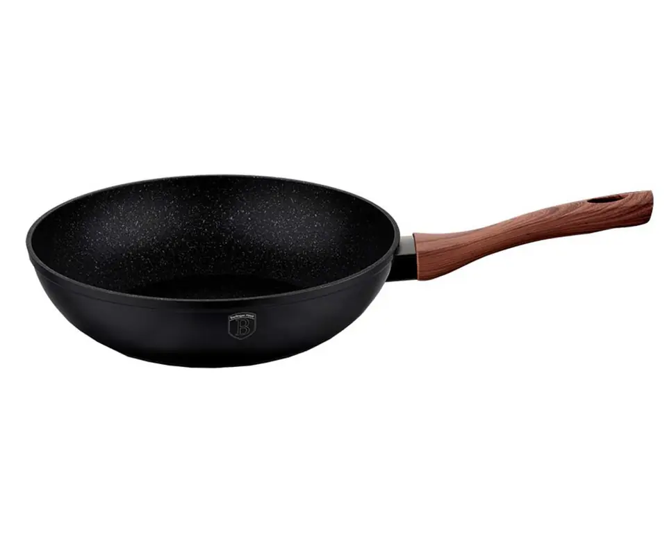 GRANITE WOK 28cm BERLINGER HAUS BH-1719 EBONY ROSEWOOD at Wasserman.eu