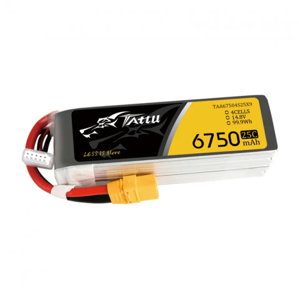 ⁨6750mAh 14.8V 25C TATTU Gens Ace TATTU⁩ at Wasserman.eu