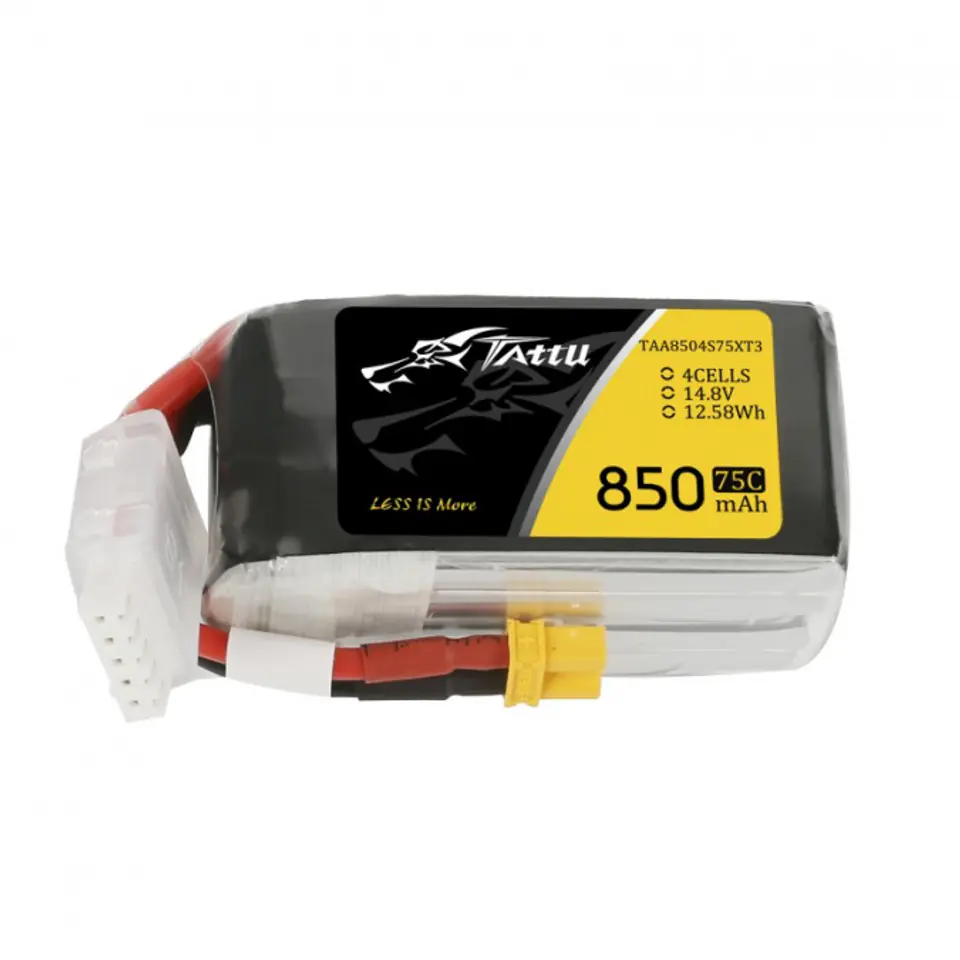 850mAh 14.8V 75C TATTU Gens Ace at Wasserman.eu