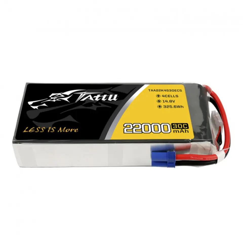 22000mAh 14.8V 30C TATTU Gens Ace at Wasserman.eu