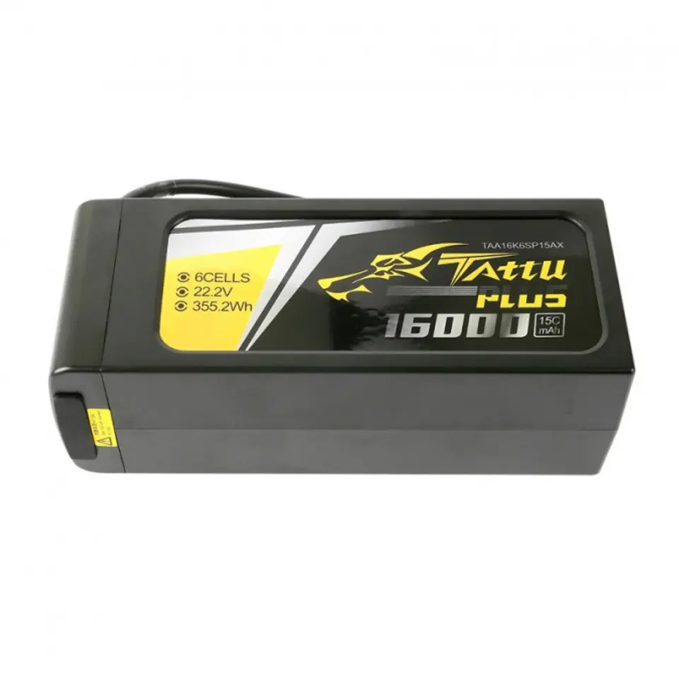 16000mAh 22.2V 15C TATTU Plus Gens Ace AS150+XT150 at Wasserman.eu