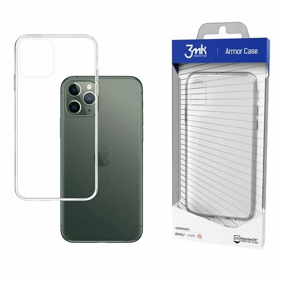 ⁨3MK All-Safe AC iPhone 11 ProArmor Case Clear⁩ w sklepie Wasserman.eu