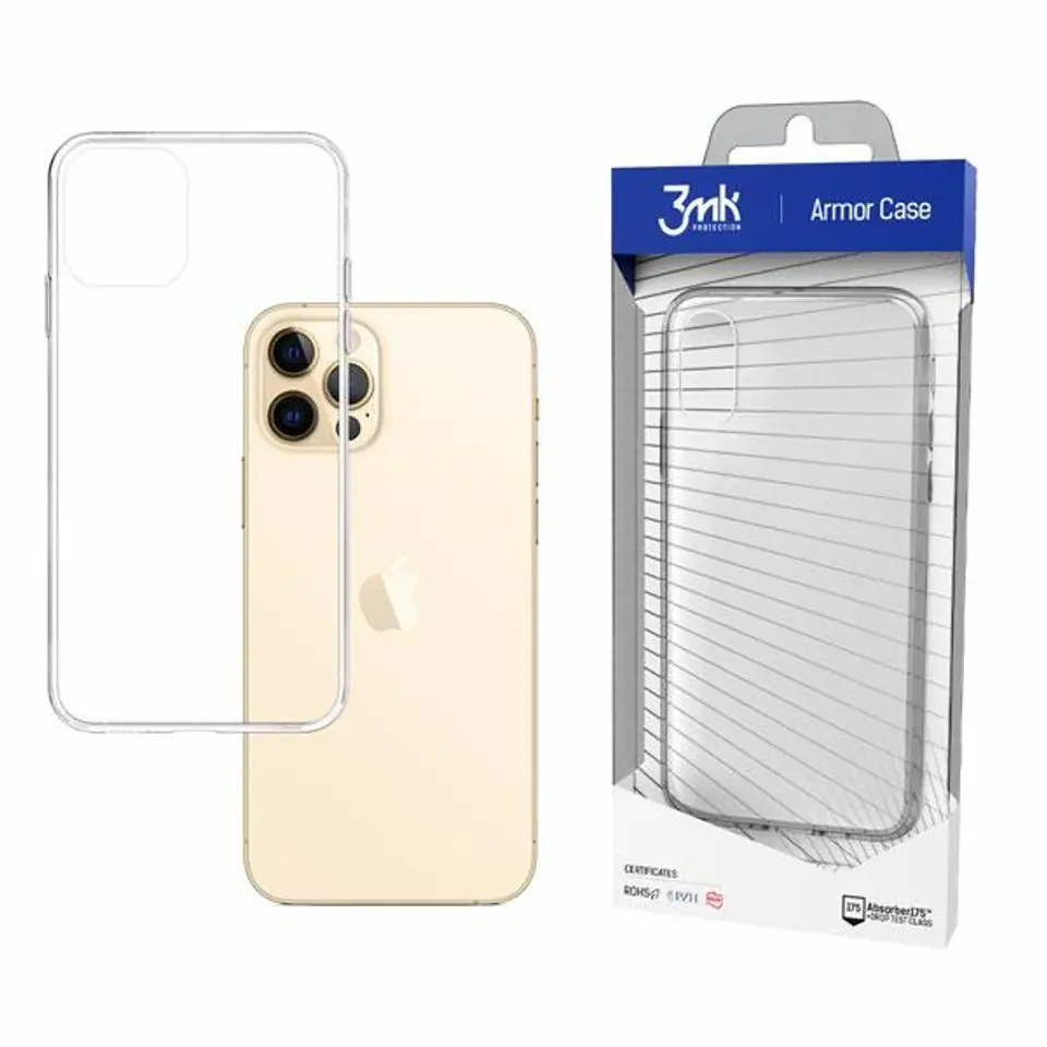 ⁨3MK All-Safe AC iPhone 12 Pro Max Armor Case Clear⁩ at Wasserman.eu