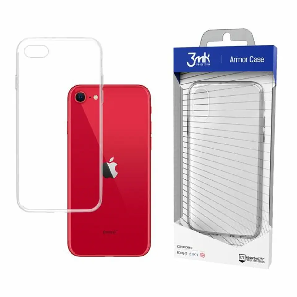 ⁨3MK All-Safe AC iPhone 7/8/SE 2020/SE 2022 Armor Case Clear⁩ at Wasserman.eu