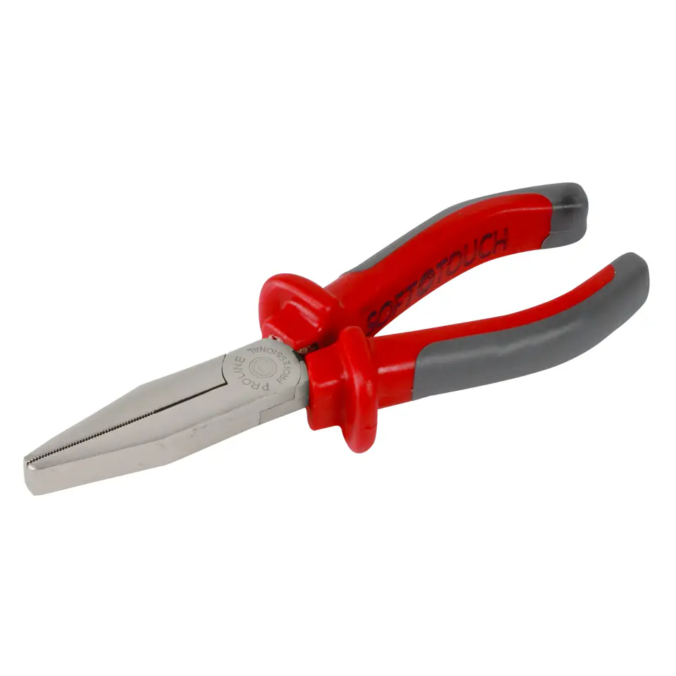 ⁨Flat pliers 160mm professional, "soft touch" proline⁩ at Wasserman.eu