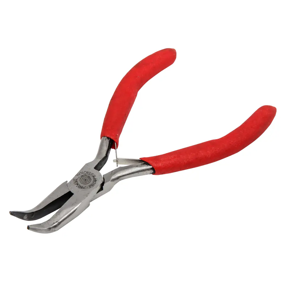 ⁨Bent pliers 120mm professional "micro", pvc proline⁩ at Wasserman.eu