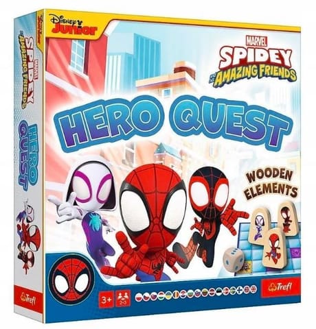 ⁨Gra Hero Quest Spiderman Spidey⁩ w sklepie Wasserman.eu
