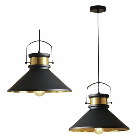 ⁨ZD74H Lampa wisząca metal loft retro⁩ w sklepie Wasserman.eu