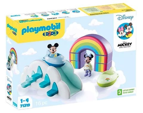 ⁨Zestaw z figurkami 1.2.3 Disney 71319 Domek w chmurach Miki i Minnie⁩ w sklepie Wasserman.eu