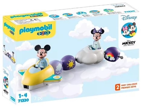 ⁨Zestaw z figurkami 1.2.3 Disney 71320 Przejażdżka w chmurach Miki i Minnie⁩ w sklepie Wasserman.eu