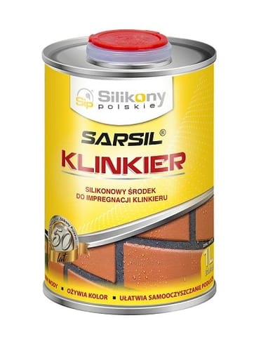 ⁨SILIKONOWY IMPREGNAT DO KLINKIERU SARSIL 1l⁩ w sklepie Wasserman.eu