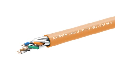 ⁨Lanview CAT6a U-FTP network cable⁩ w sklepie Wasserman.eu