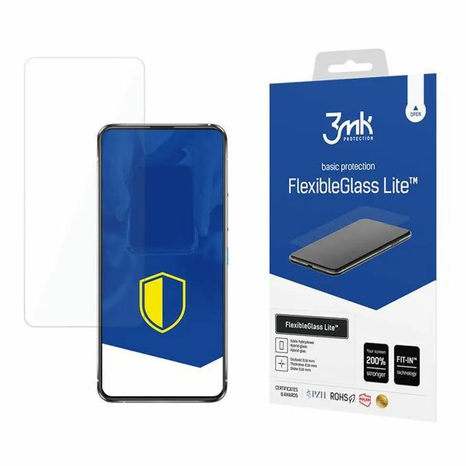 ⁨3MK FlexibleGlass Lite Asus Zenfon 8 Filp 5G Szkło Hybrydowe Lite⁩ w sklepie Wasserman.eu