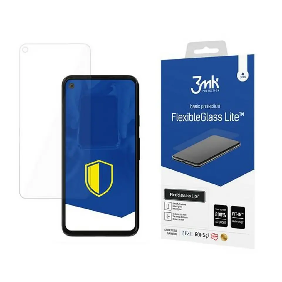 ⁨3MK FlexibleGlass Lite Google Pixel 5 Solid Hybrid Glass⁩ at Wasserman.eu