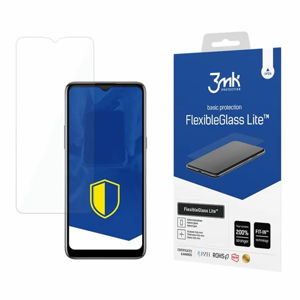 ⁨3MK FlexibleGlass Lite HTC Desire 20+ Szkło Hybrydowe Lite⁩ w sklepie Wasserman.eu
