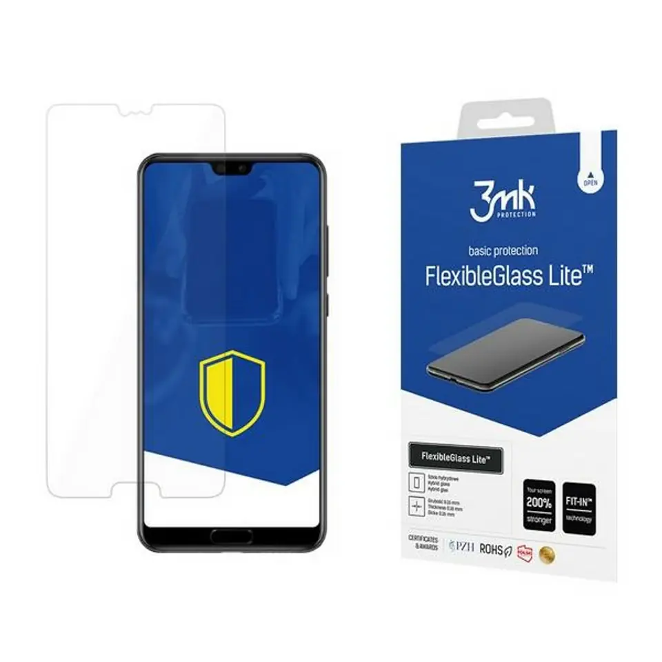 ⁨3MK FlexibleGlass Lite Huawei P20 Pro Hybrid Glass Lite⁩ at Wasserman.eu