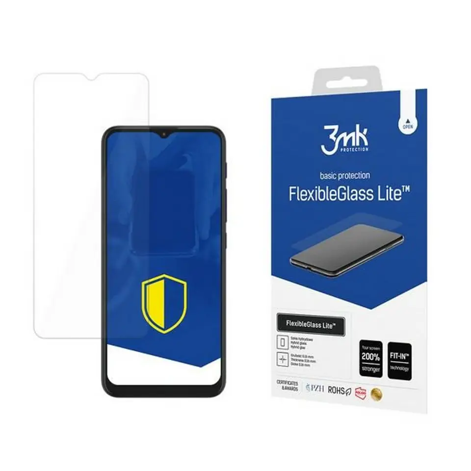 ⁨3MK FlexibleGlass Lite Moto G9 Play Lite Szkło Hybrydowe Lite⁩ w sklepie Wasserman.eu