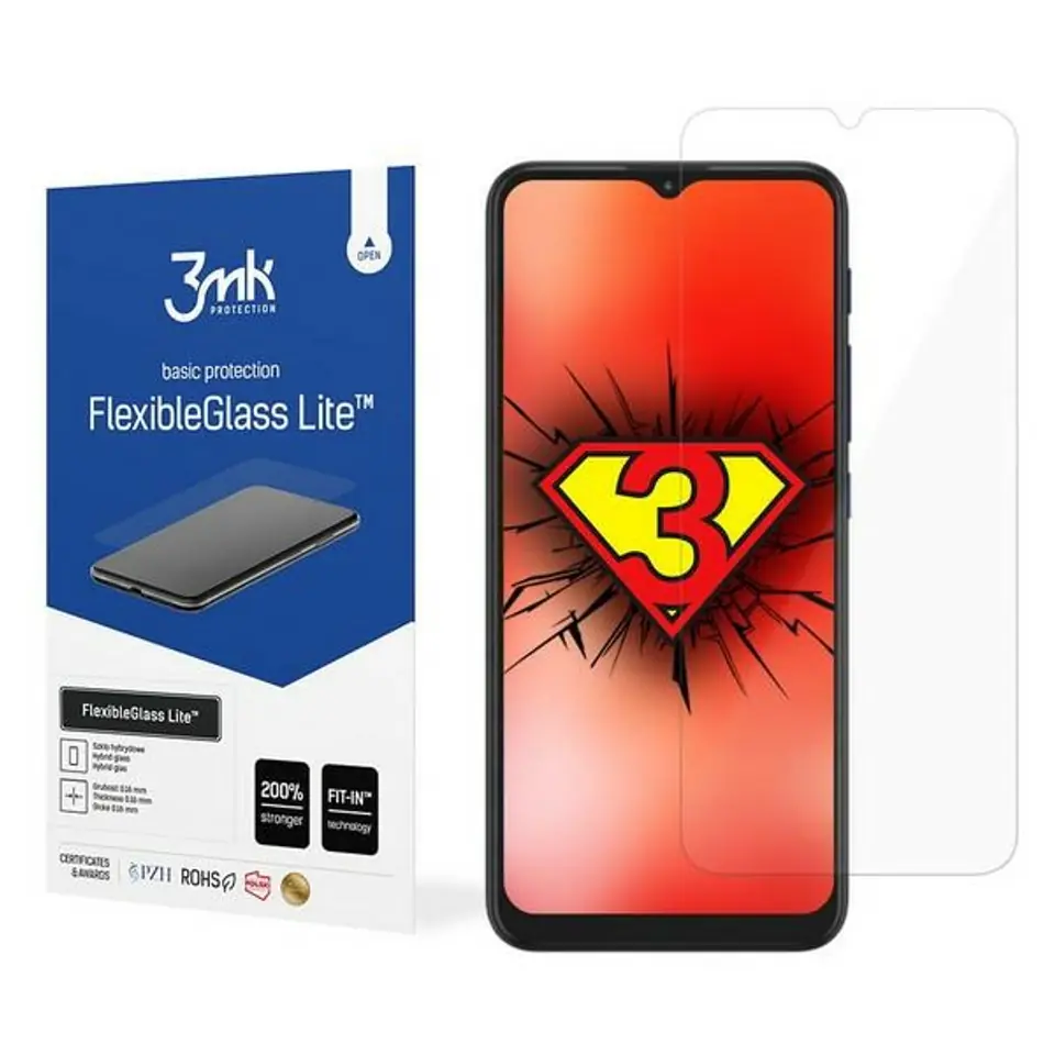 ⁨3MK FlexibleGlass Lite Motorola Moto E7 Power Szkło Hybrydowe Lite⁩ w sklepie Wasserman.eu