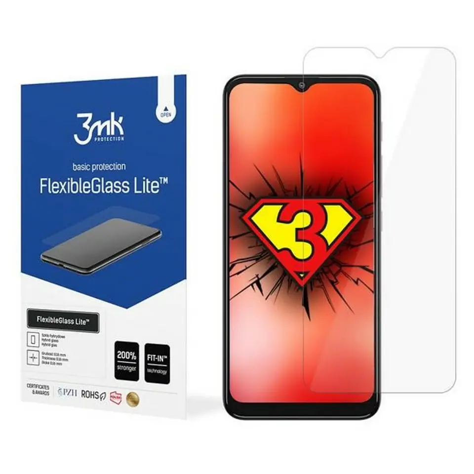 ⁨3MK FlexibleGlass Lite Motorola Moto G30 Szkło Hybrydowe Lite⁩ w sklepie Wasserman.eu