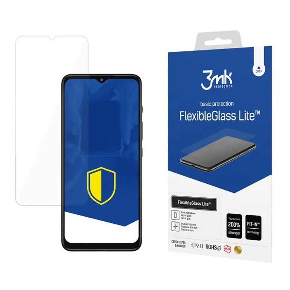 ⁨3MK FlexibleGlass Lite Motorola Moto G505G Szkło Hybrydowe Lite⁩ w sklepie Wasserman.eu