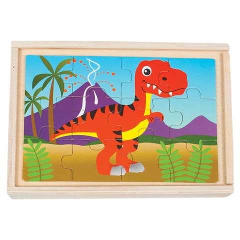 ⁨WOODEN PUZZLE - DINOSAURS⁩ at Wasserman.eu