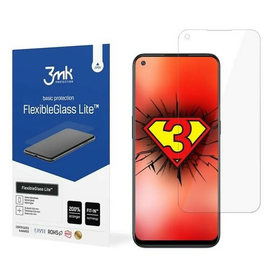 ⁨3MK FlexibleGlass Lite OnePlus Nord N10 5G Solid Hybrid Glass⁩ at Wasserman.eu