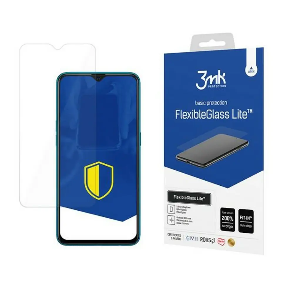 ⁨3MK FlexibleGlass Lite Oppo A12 Szkło Hybrydowe Lite⁩ w sklepie Wasserman.eu