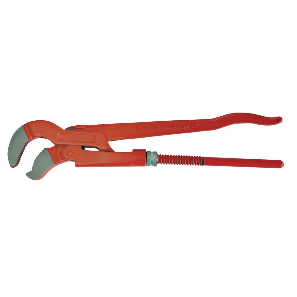 ⁨Adjustable pipe wrench 1", cr-v, jaws type 's' proline⁩ at Wasserman.eu