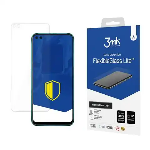 ⁨3MK FlexibleGlass Lite Realme X3 Super Zoom Szkło Hybrydowe Lite⁩ w sklepie Wasserman.eu