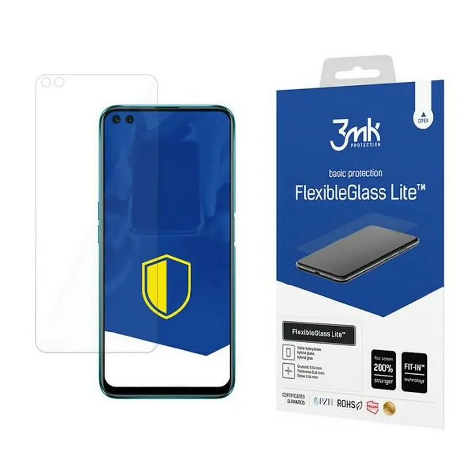 ⁨3MK FlexibleGlass Lite Realme X3 SuperZoom Szkło Hybrydowe Lite⁩ w sklepie Wasserman.eu